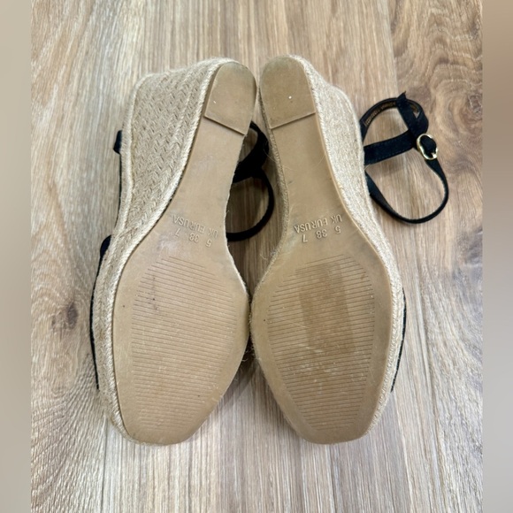 Primark Emma Espadrille Wedge Sandal Size 7 EUC - Picture 6 of 6